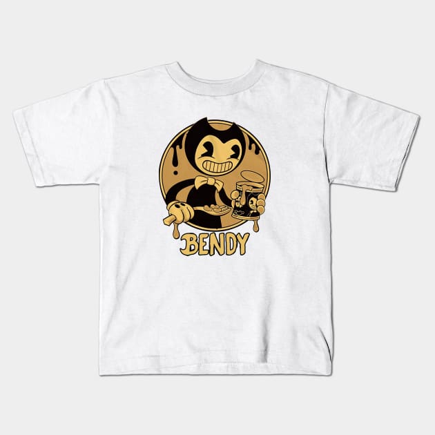 Official Bendy Kids T-Shirt by Mendozab Angelob